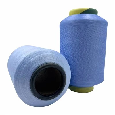 Fil de spandex recouvert d'un seul nylon